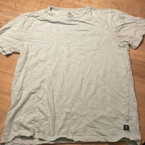 Roark Garment Dyed Cotton Tee, aqua color